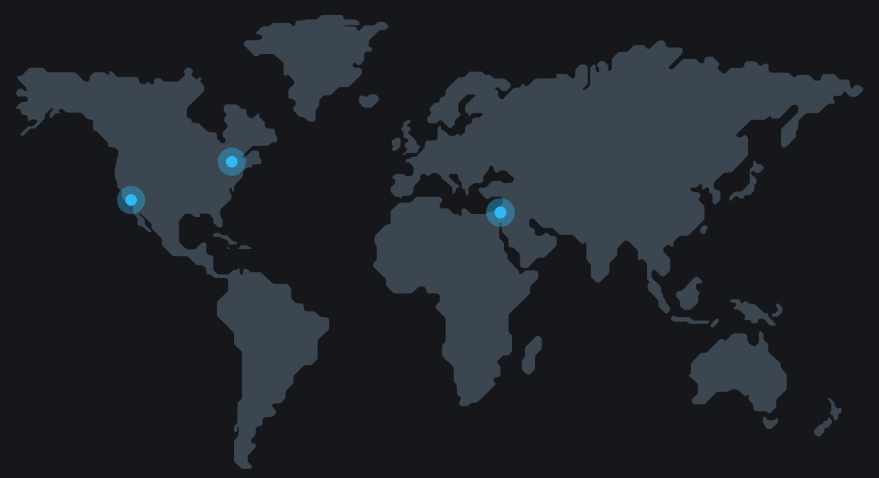 Map of our offices